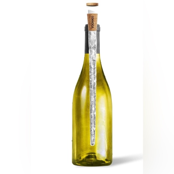 NWT NIB Corkcicle Air Wine Bottle Chiller for Whites & Reds Pour-Through Aerator - Picture 4 of 5